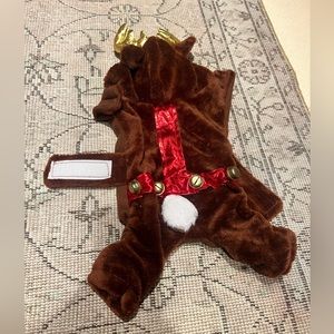 Raindeer costume for dog